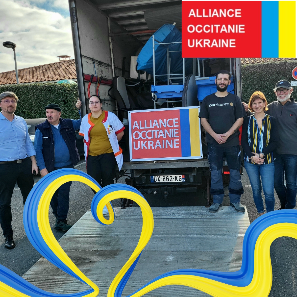 Solidarité et Engagement : Une Collaboration Entre Mutualité Française Grand Sud et Alliance Occitanie Ukraine
